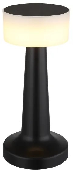 Globo 58447S - Lampada da tavolo LED dimmerabile ANGELIKA LED/1W/3,7V nera