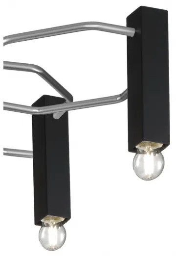 Metal Lux -  Raster PL 9L  - Plafoniera a 9 luci