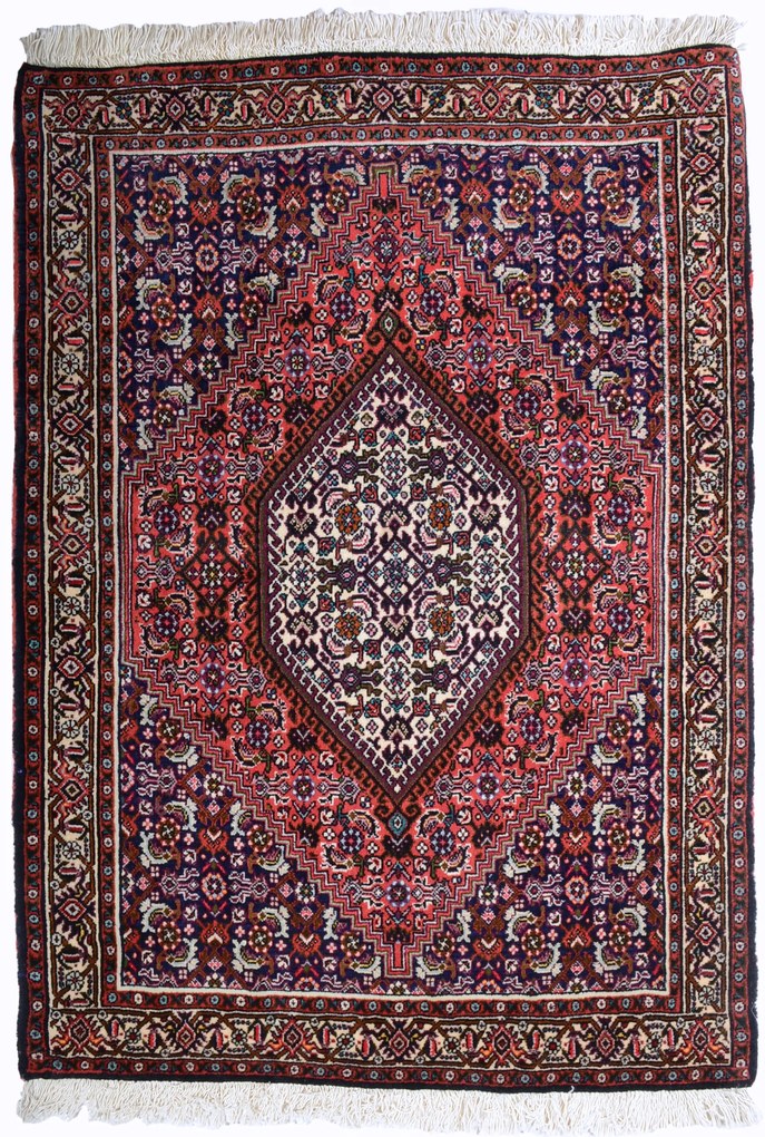 Bidjar Tappeto persiano 80x110 Rosso (Iran) Annodato A Mano