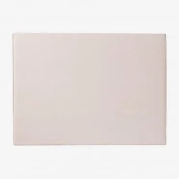 Testata per letto in lino da 150 cm Berja Beige Lino - Sklum