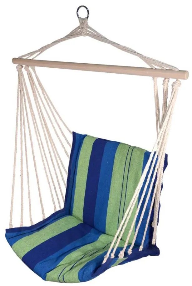 Amaca per sedersi blu/verde