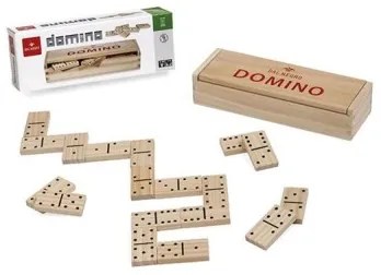 DOMINO IN LEGNO CON SCATOLA