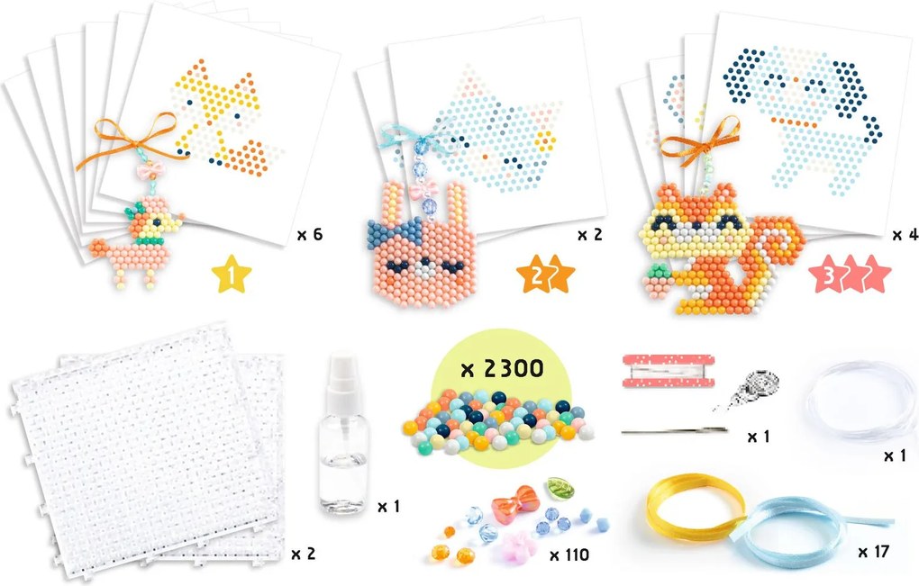 Aqua box - Perline d'acqua - amici animali