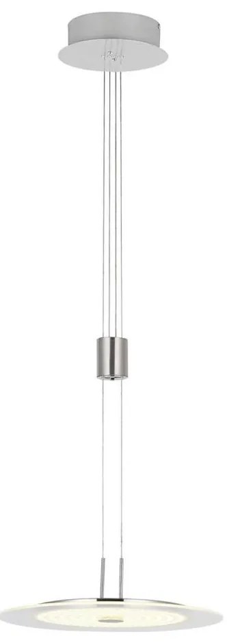 Wofi 6120.01.54.0000 - Lampadario a sospensione con filo LED dimmerabile ROMA LED/21,6W/230V