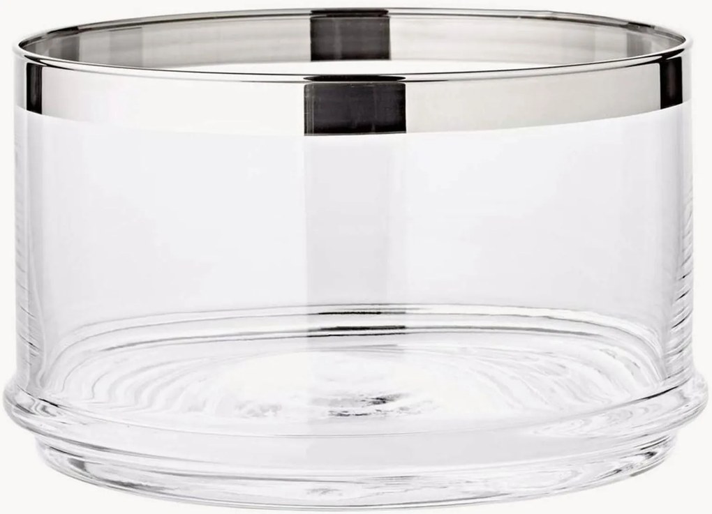 Ciotola da portata in vetro cristallo Vigo, impilabile