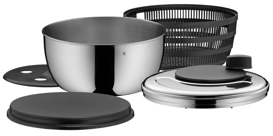 Centrifuga per insalata in acciaio inox Cromargan® , altezza 16 cm - WMF