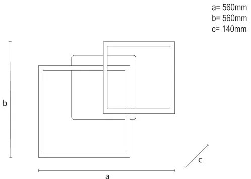 Plafoniera LED RGBW dimmerabile LED/75W/230V 3000-6500K + telecomando
