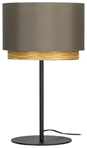 Eglo 390123 - Lampada da tavolo MARCHENA 1xE27/40W/230V marrone