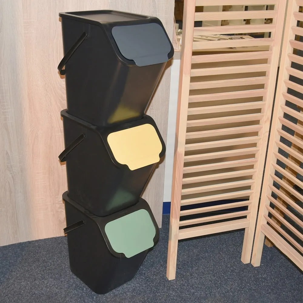 Bidone in plastica per rifiuti differenziati 25 l Bin - Orion
