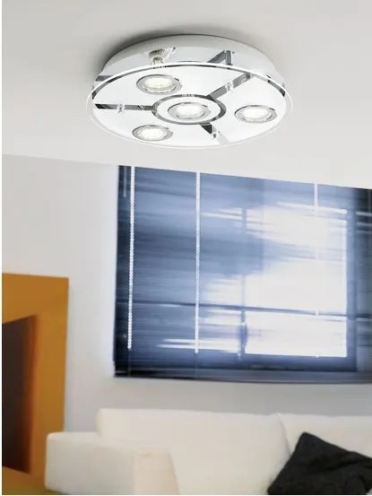 EGLO 93107 - Plafoniera LED CABO 4xGU10/3W LED