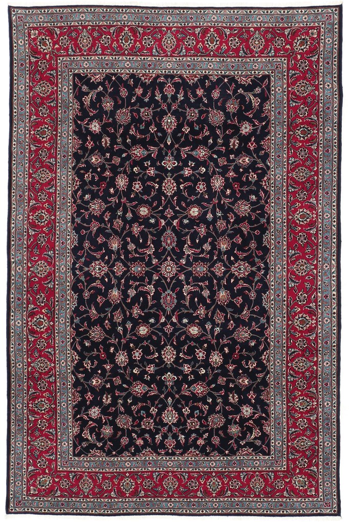 Kashan Tappeto 310 x 200 (Iran) Annodato A Mano