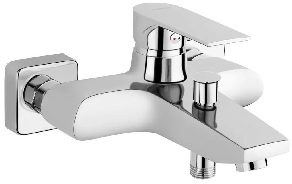 FERRO - Miscelatore per vasca ALGEO SQUARE cromo lucido