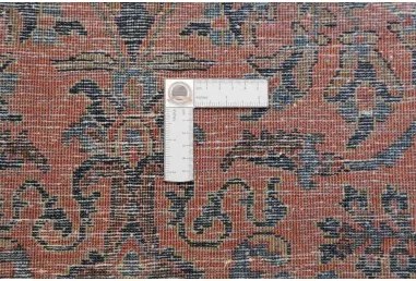 Antik Floreale Terracotta Blu Scuro 100x150 Cm