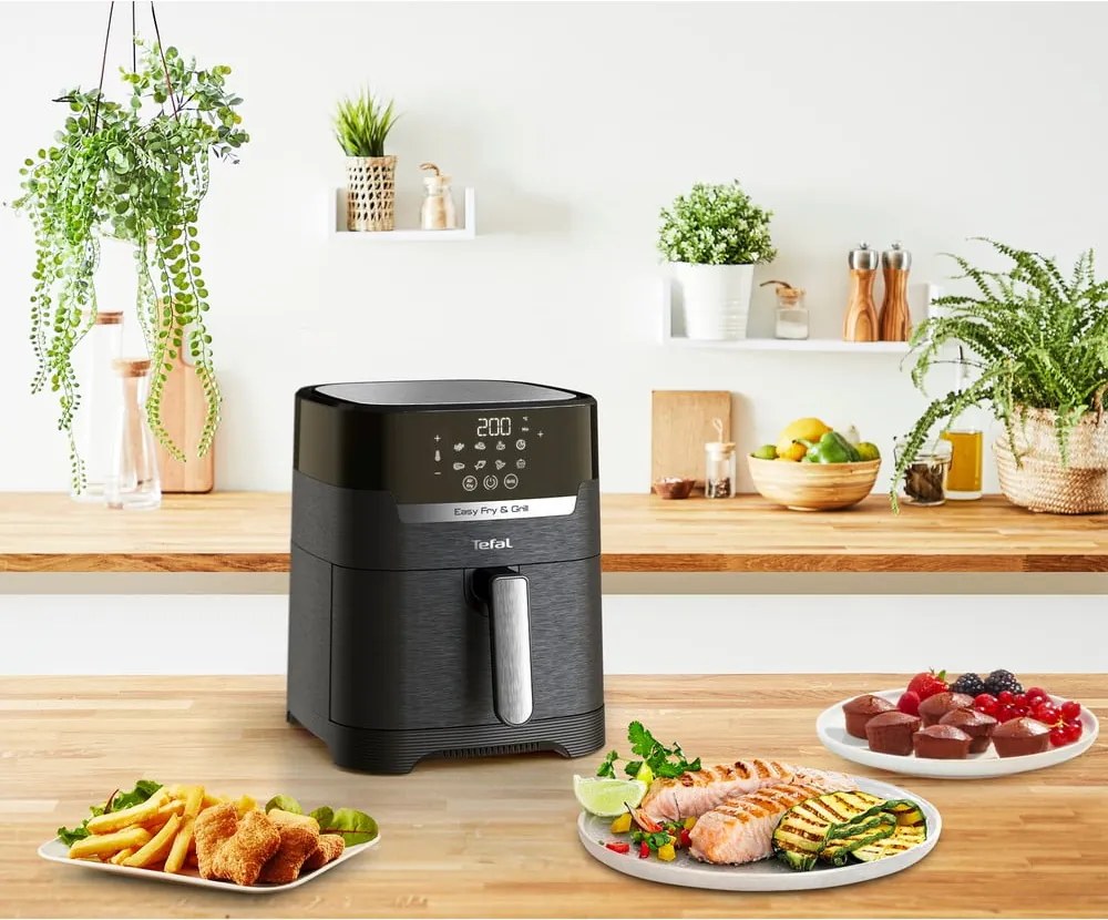 Friggitrice ad aria nera Easy Fry &amp; Grill - Tefal
