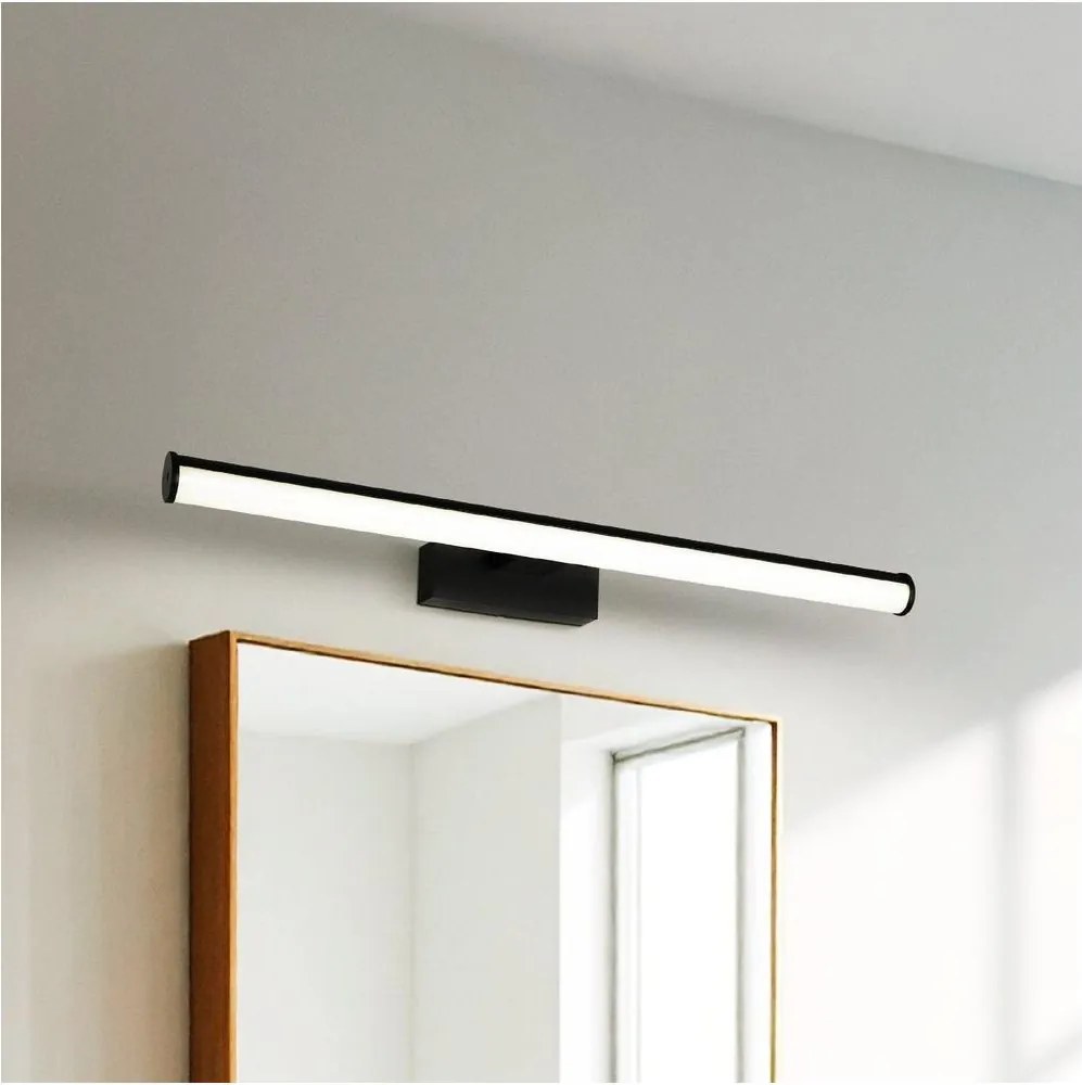 Eglo 901958 - Illuminazione LED per specchio da bagno VADUMI LED/11W/230V 60 cm IP44 nero
