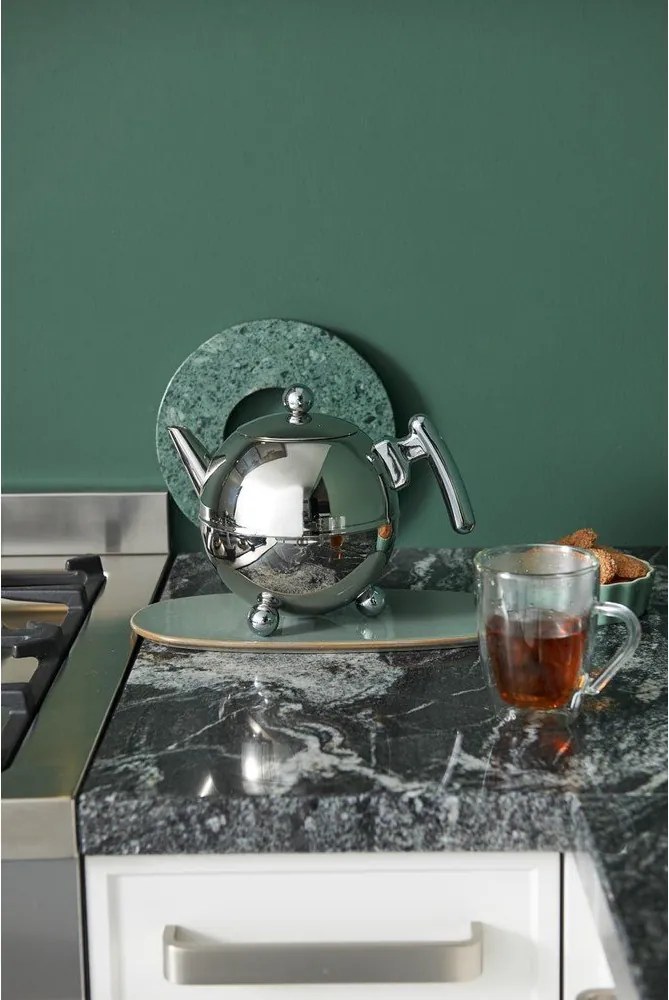 Teiera argentata in acciaio inox 1,5 l Bella Ronde – Bredemeijer