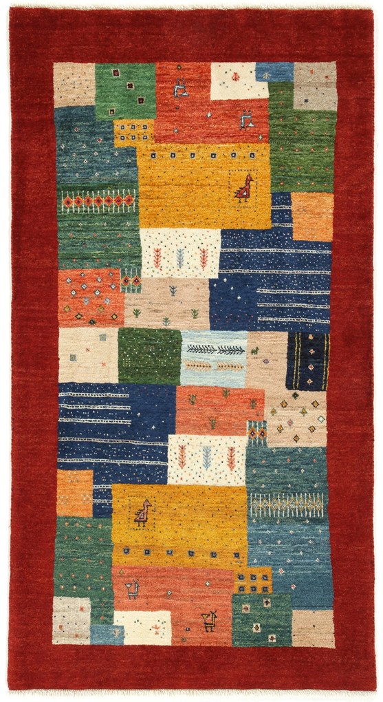 Rizbaft Tappeto 80x150 (Iran) Annodato A Mano