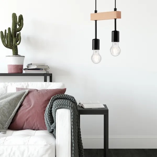 Lampadario a cavo ORAZIO 2xE27/60W/230V