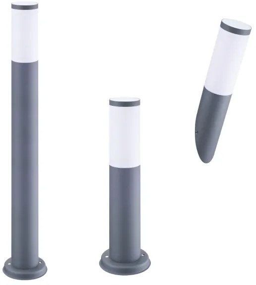 Lampada da esterno LED RGBW dimmerabile OSLO 1xE27/6,5W/230V IP44 antracite