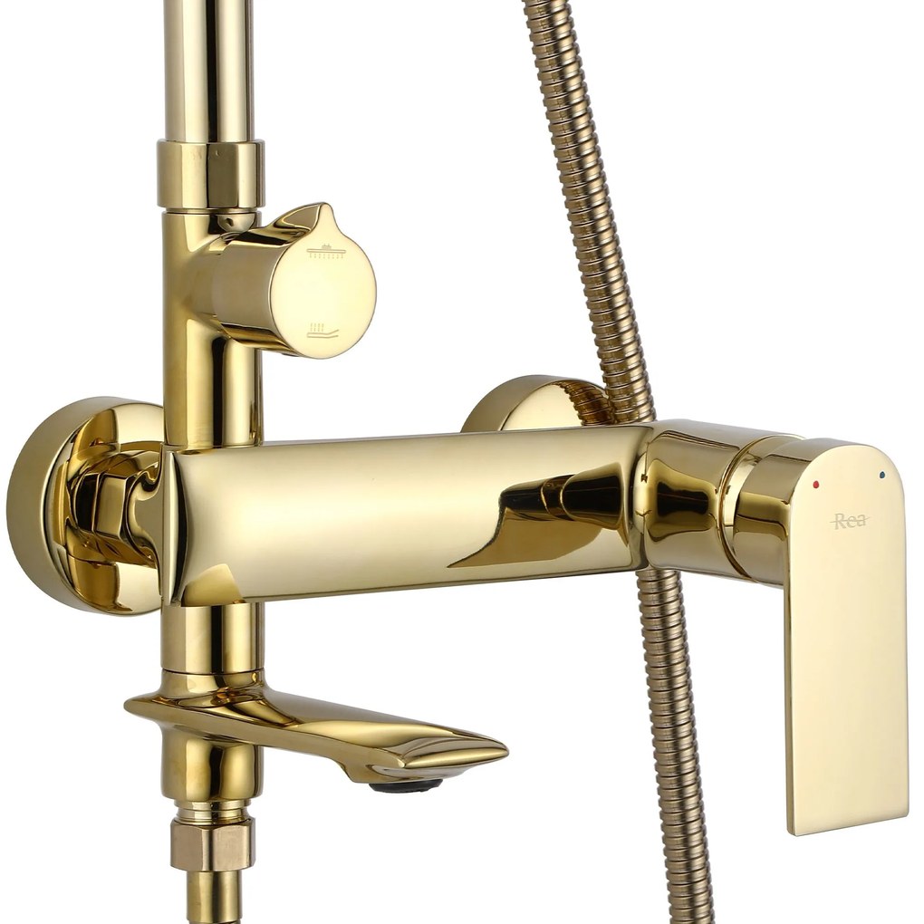 Set doccia REA Veneta Gold