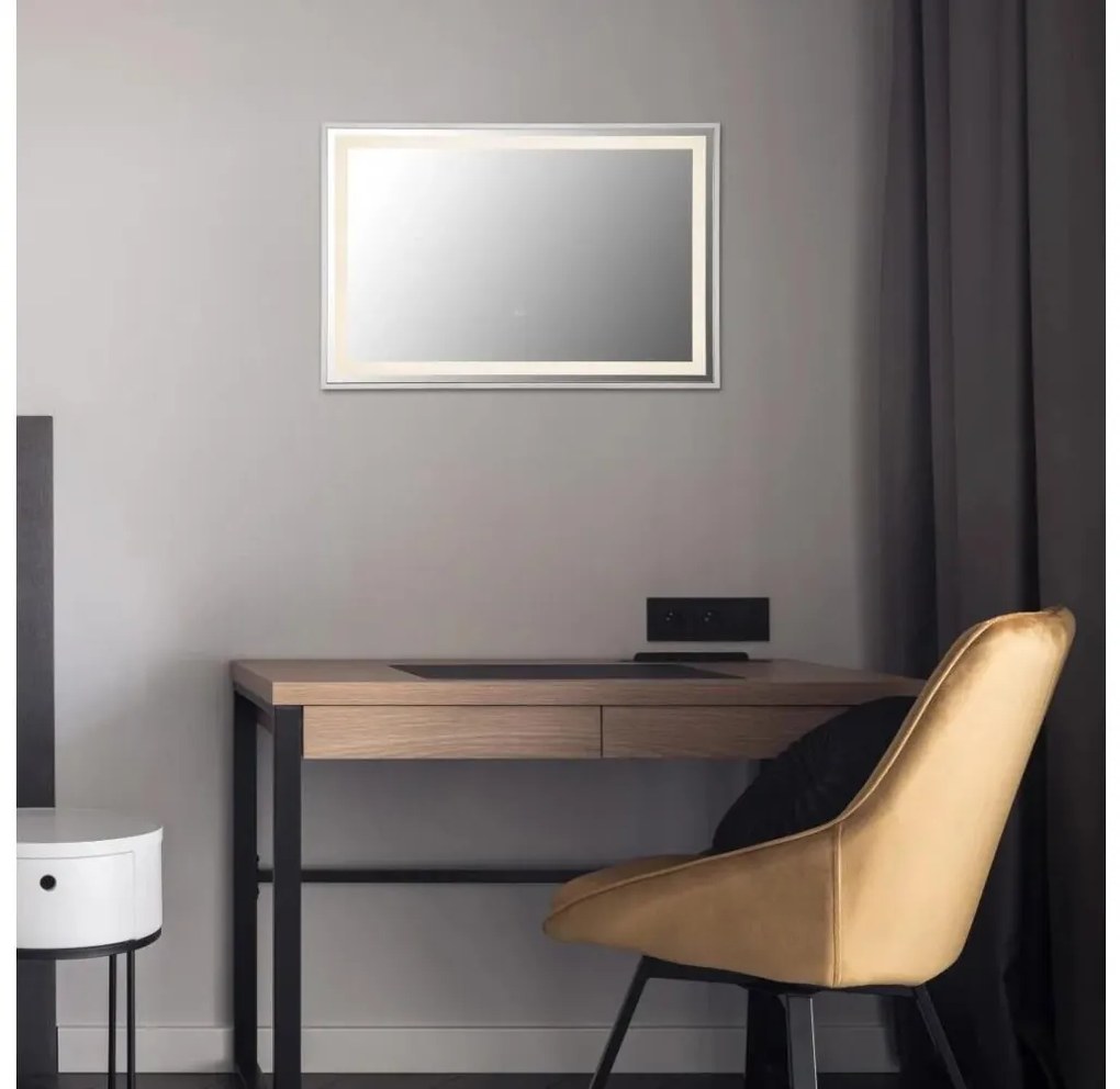 Globo 84036 - Specchio LED dimmerabile con retroilluminazione RIVAS LED/10W/230V 60x40 cm