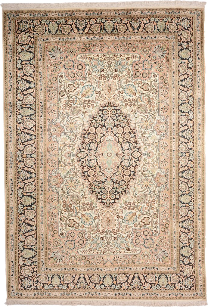 Cashmere Silk Tappeto 170 x 250 (Indian) Annodato A Mano