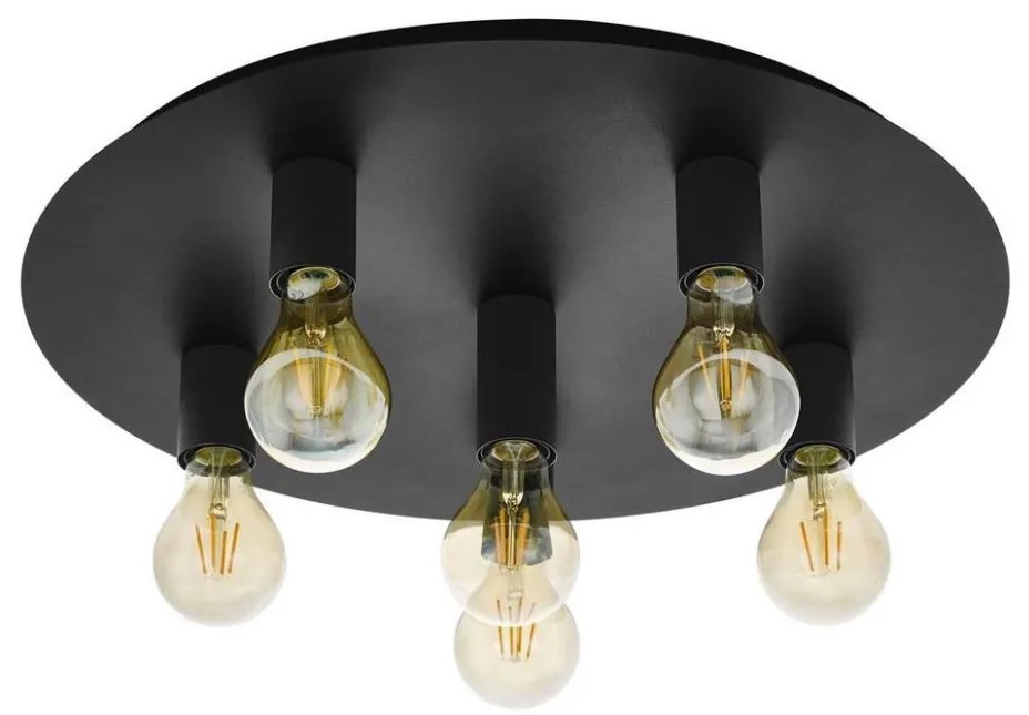 Eglo 98157 - Plafoniera PASSANO 6xE27/60W/230V