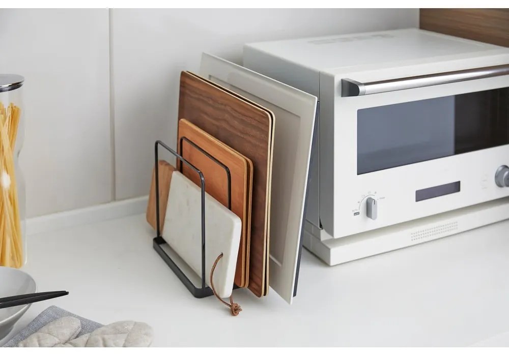 Organizzatore in metallo nero Yamazaki Tower - YAMAZAKI