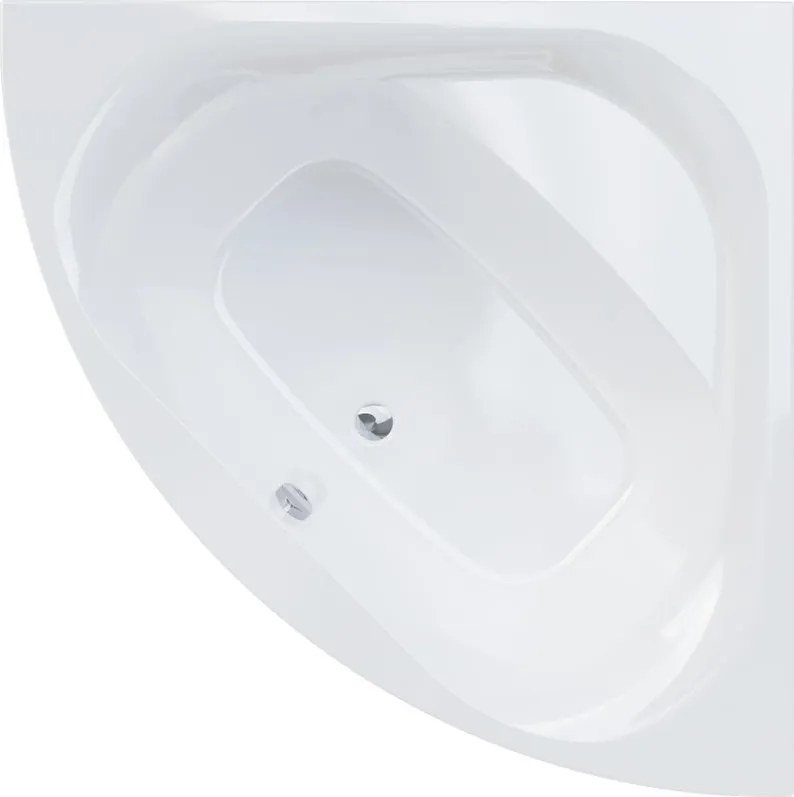 Vasca angolare BRISA senza pannello pmma bianco 130 x 130 cm SANYCCES