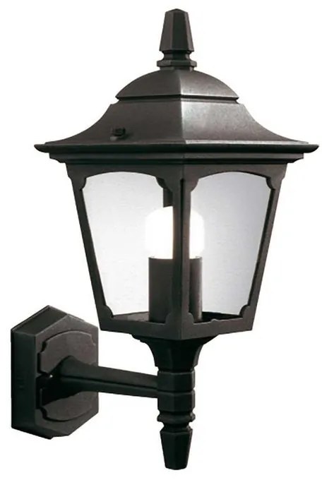 Applique classico chic da esterno CPM1-BLACK nero IP44 1X E27 ELSTEAD