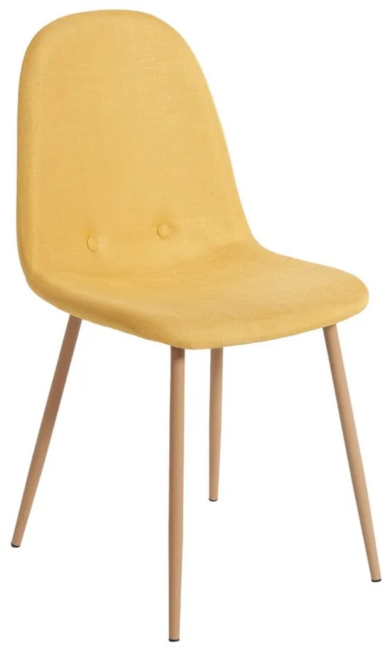Set di 2 sedie da pranzo gialle Lissy - Bonami Essentials