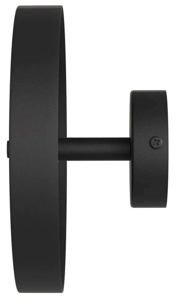 Applique Minimal Poseidone Acciaio Nero 2 Luci G9 Ip20