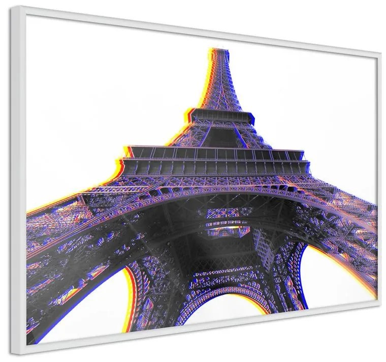 Poster Symbol of Paris (Purple)