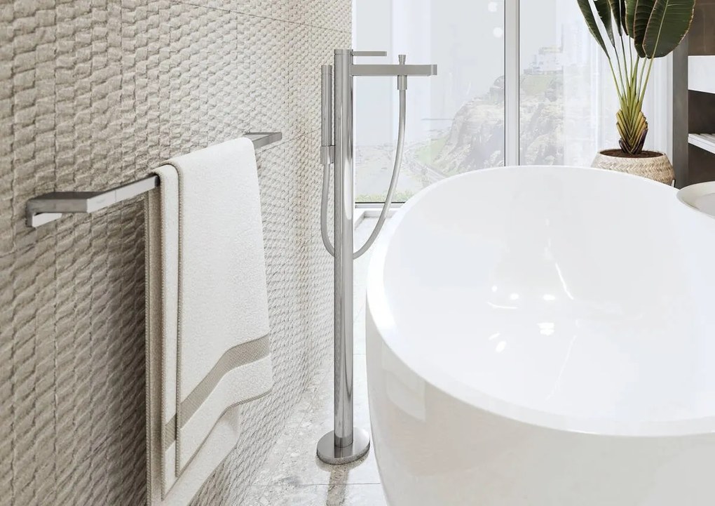 Porta Asciugamani 64 cm Cromo Hansgrohe Addstoris 41747000