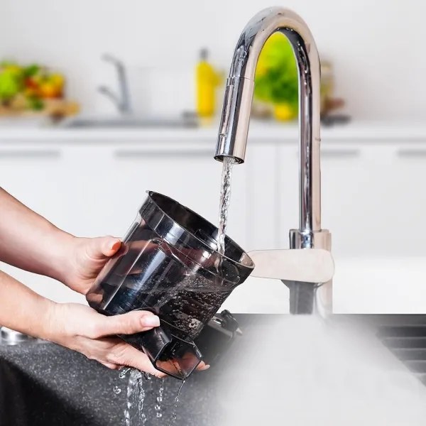 TESLA Electronics SlowJuicer Deluxe - Spremiagrumi lento 250W/230V acciaio inossidabile