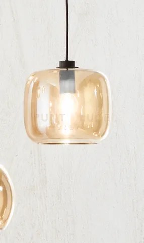 Sospensione verve-2 1 luce ambra attacco e14 senza base d' attacco ...