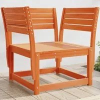 Sedia da Giardino Marrone Cera in Legno Massello Pinocod mxl 89655