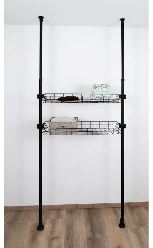 Set di 2 organizzatori per armadi in metallo Herkules - Wenko
