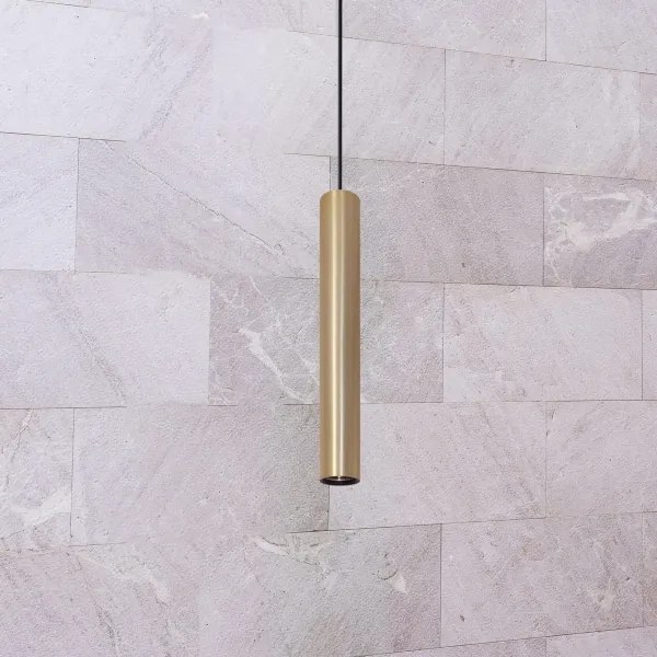 Lampadario a sospensione con filo LUNGOMARE 1xGU10/10W/230V oro