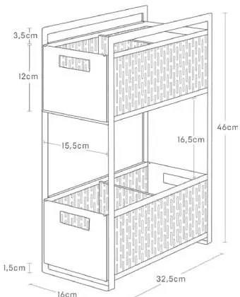 Ripiano aggiuntivo Tower - YAMAZAKI