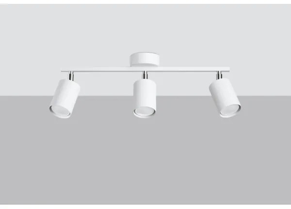 Sollux SL.1125 - Faretto LEMMI 3xGU10/40W/230V bianco