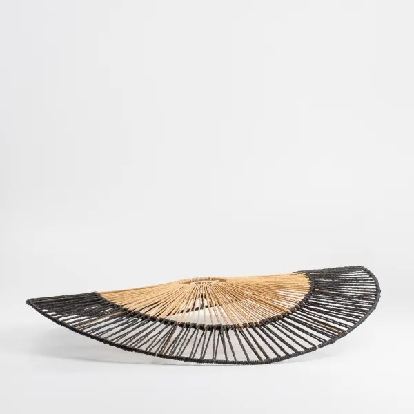 Paralume universale KERIA, Ø 50 cm, marrone/nero