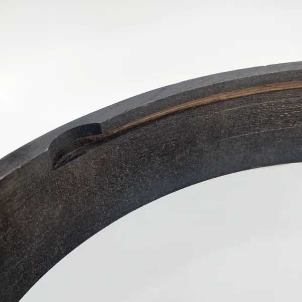 Lampada a soffitto OAK SMOKY 2xE27/15W/230V Ø37,5 cm rovere marrone scuro