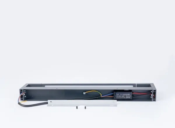 Brilagi-LED Illuminazione per specchio da bagno AQUA LINE LED/12W/230V 45 cm IP44 antracite.