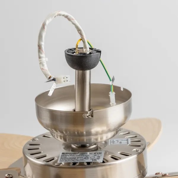 ZEVENTI - Ventilatore da soffitto FAMARA 1xE14/60W/230V beige