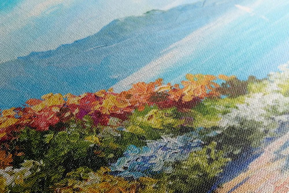 Quadro su tela – Vista sul mare