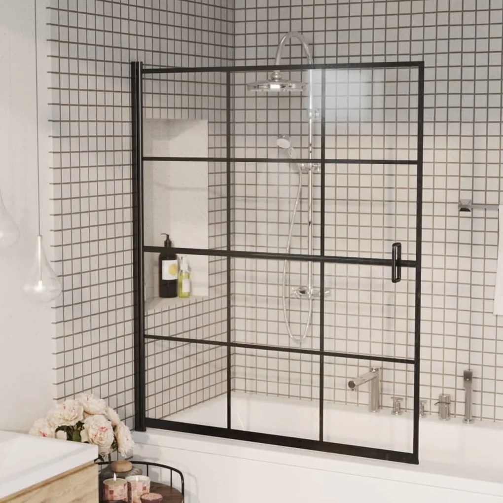 Pannello Per Box Doccia İn Esg 116x140 Cm Nero /