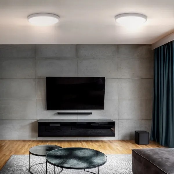 Solight WO8019 - Plafoniera LED dimmerabile ESTELA LED/36W/230V+RC d.30 cm bianco