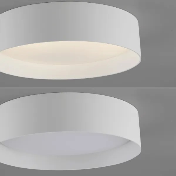 Schöner Wohnen 14593-16 - Plafoniera LED dimmerabile TAVOLI LED/10W/230V bianca+telecomando