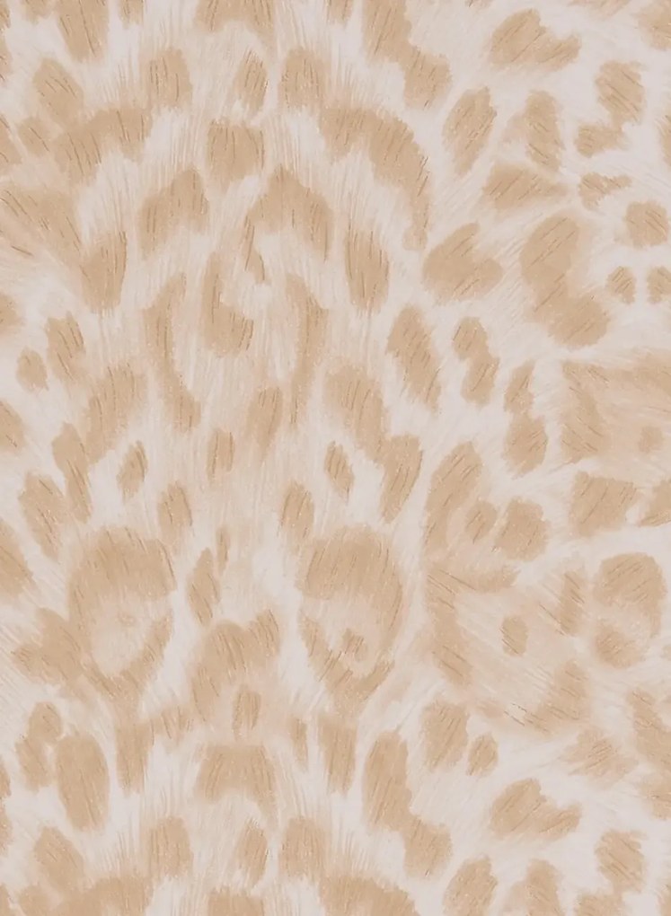 Clarke & Clarke Carta da parati Felis - Teal/ Lime